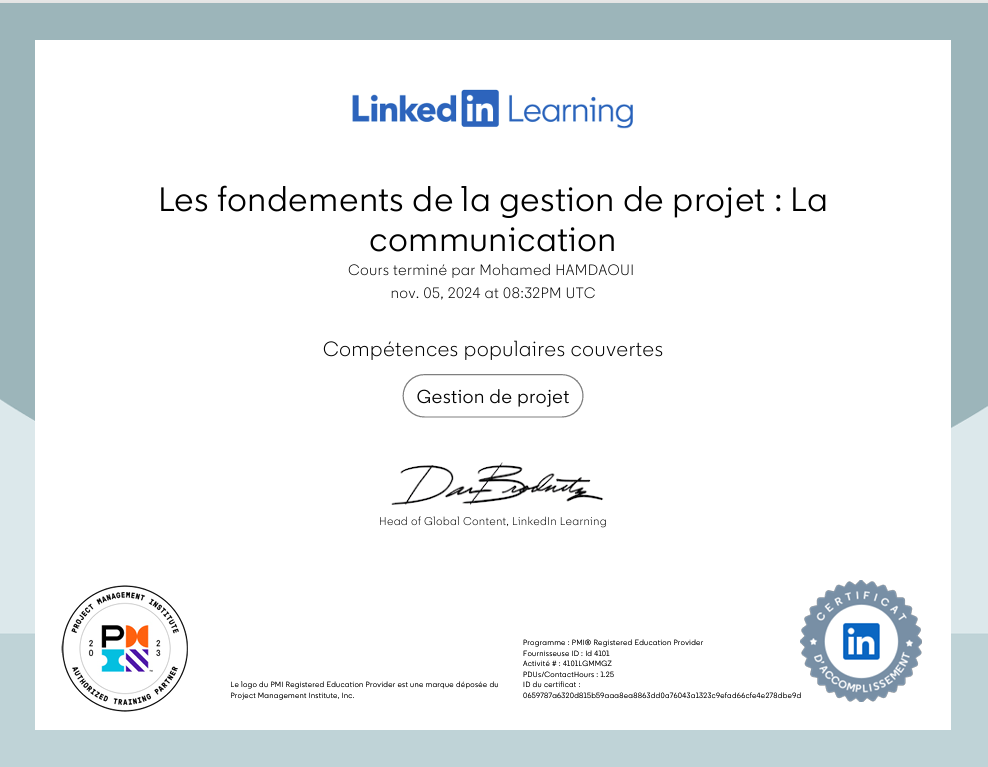 Les fondements de la gestion de projet : La communication